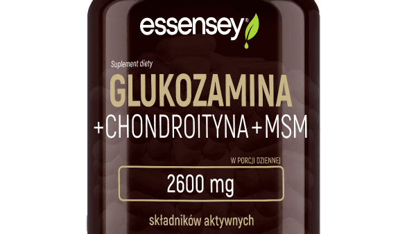 Glukozamina Chondroityna i MSM w 120 kapsułkach
