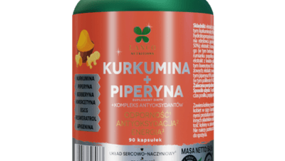 Kurkumina + Piperyna - 60 kapsułek