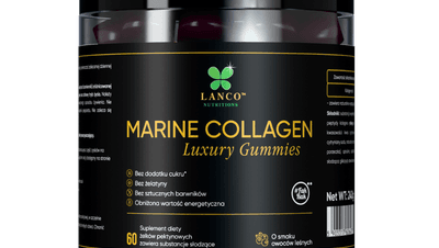 MARINE COLLAGEN Luxury Gummies owoce leśne - 60 żelek