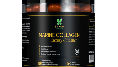 MARINE COLLAGEN Luxury Gummies pomarańcza - 100 żelek