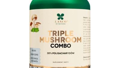 Triple Mushroom Combo 60 kapsułek
