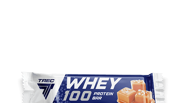 Baton proteinowy Whey 100 o smaku słonego karmelu