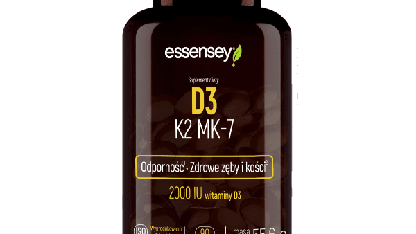 Witamina D3 K2 MK-7 w 90 kapsułkach