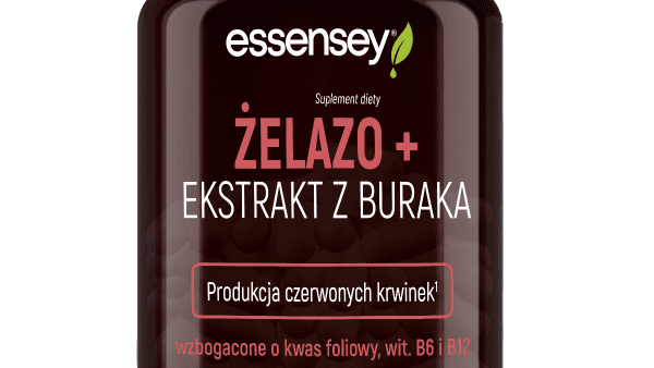 Żelazo + Ekstrakt z Buraka w 90 kapsułkach