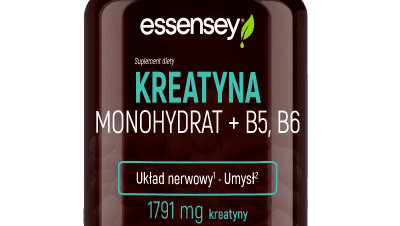 Kreatyna Monohydrat + B5, B6 w 90 kapsułkach