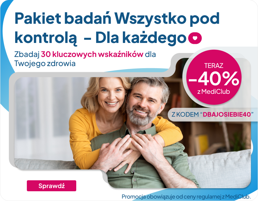 pakiet badań wszystko pod kontrolą