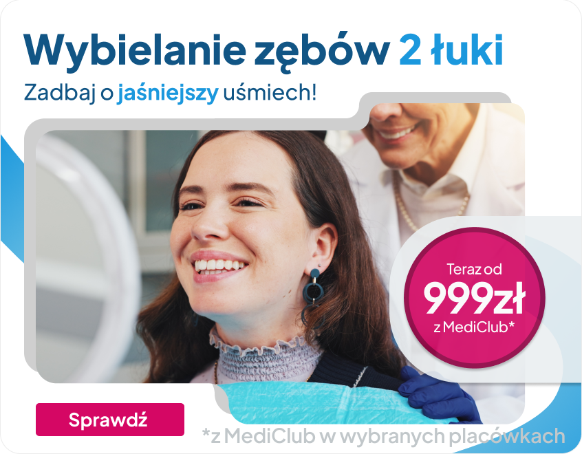 wybielanie 2 łuki
