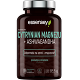 Cytrynian Magnezu + Ashwagandha w 90 kapsułkach