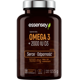 Omega 3 + 2000 IU D3 w 90 kapsułkach