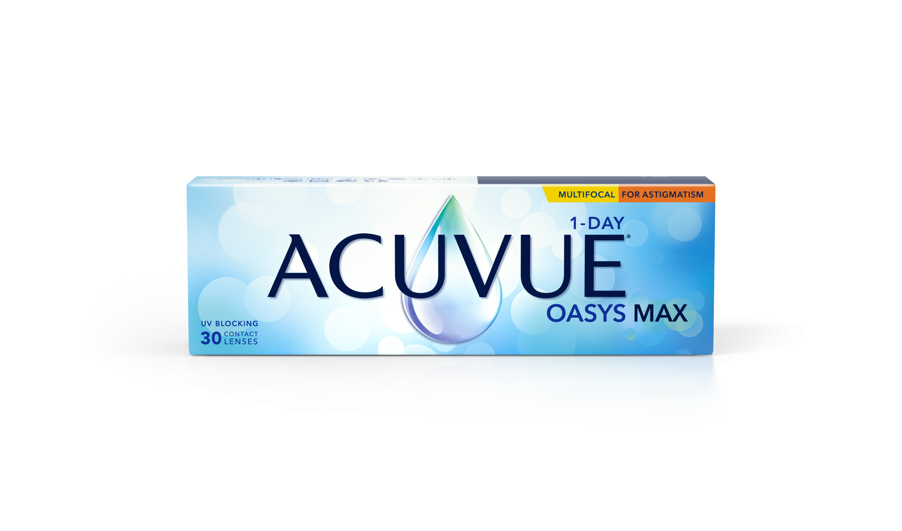 Soczewki kontaktowe ACUVUE® OASYS MAX 1-Day MULTIFOCAL for ASTIGMATISM 30 szt.