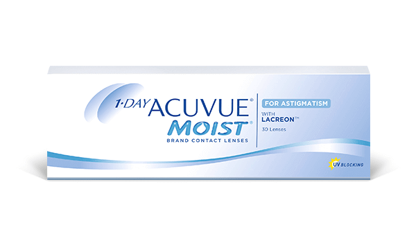 Soczewki kontaktowe 1-DAY ACUVUE® MOIST for ASTIGMATISM 30 szt.