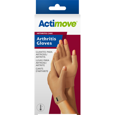 ACTIMOVE AC Rękawiczki dla osób z zapaleniem stawów beżowy