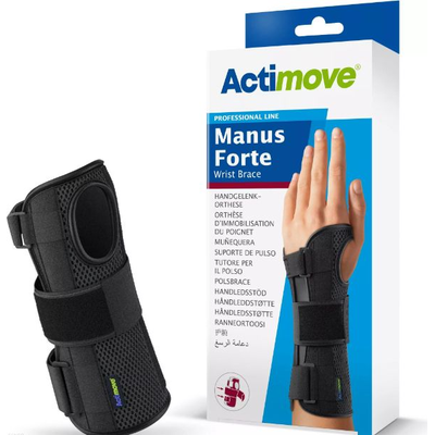 ACTIMOVE PRO Manus Forte Orteza nadgarstka lewa, kolor: czarny