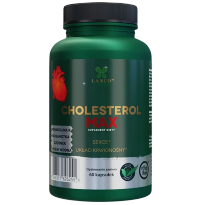 Lanco Nutritions Cholesterol Max - 60 kapsułek