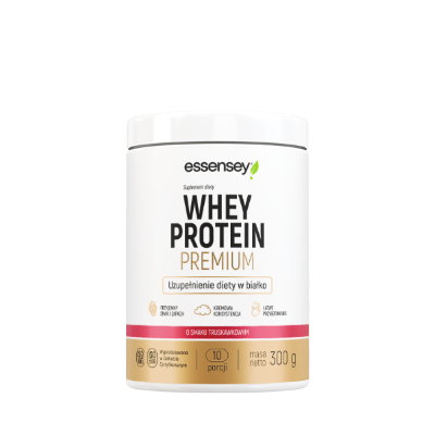 Protein Supplement – Whey Protein Premium Strawberry Flavor – 300 g