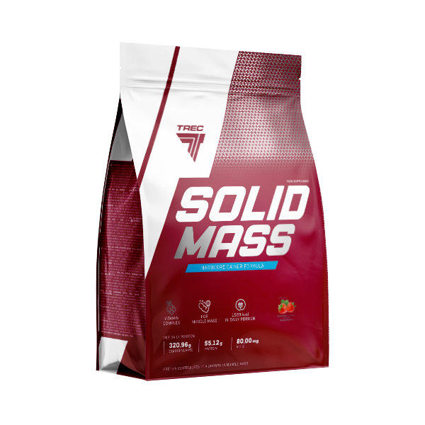Gainer Solid Mass Truskawka