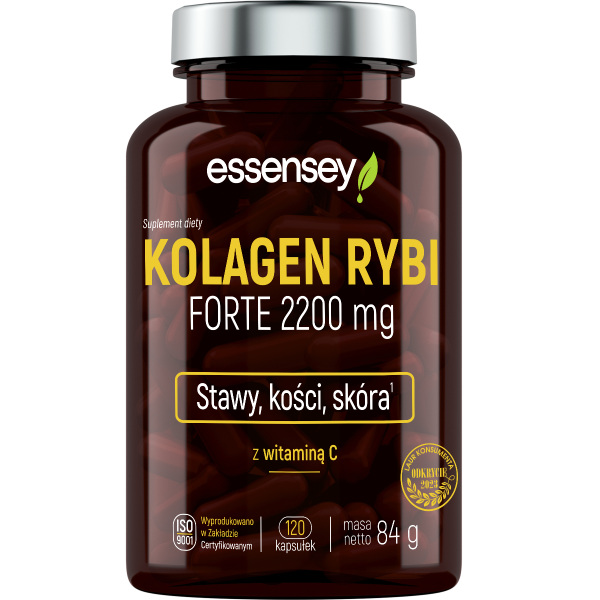 Kolagen Rybi Forte 2200 mg w 120 kapsułkach