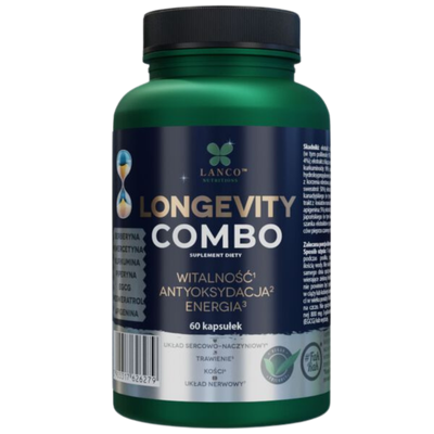 Lanco Nutritions Longevity Combo - 60 kapsułek