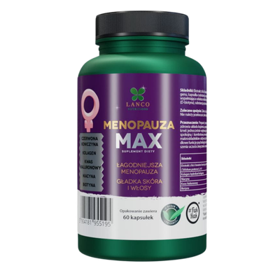 Lanco Nutritions Menopauza Max 60 kapsułek