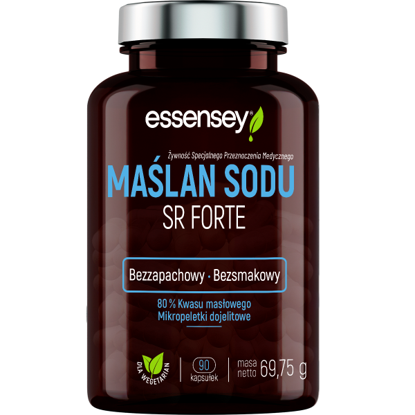 Maślan Sodu SR Forte w 90 kapsułkach