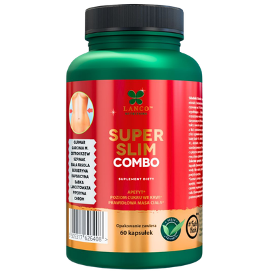 Lanco Nutritions Super Slim Combo - 60 kapsułek