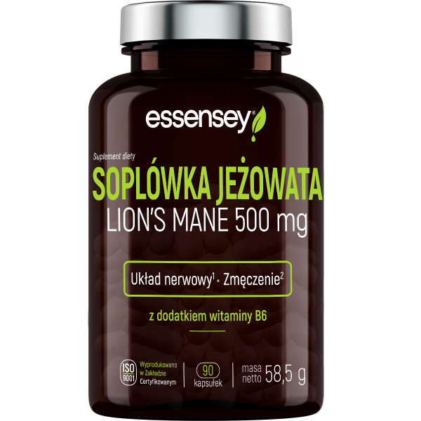 Soplówka Jeżowata w 90 kapsułkach