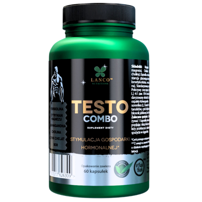 Lanco Nutritions Testo Combo 60 kapsułek