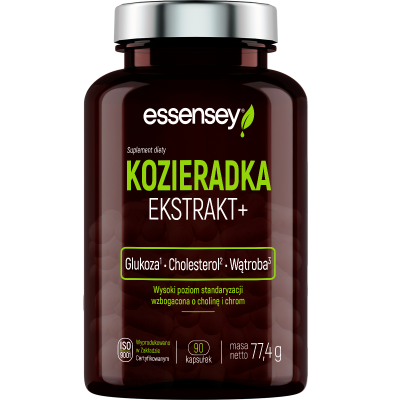 Kozieradka Ekstrakt + w 90 kapsułkach