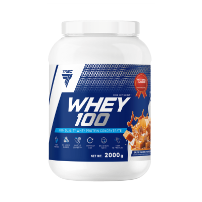Białko Whey 100 Jar Słony Karmel