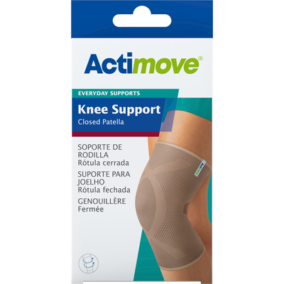 ACTIMOVE ES Opaska stawu kolanowego z zabudowaną rzepką beżowy