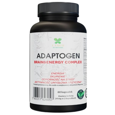 Lanco Nutritions Adaptogen - Brain & Energy Complex - 60 kapsułek