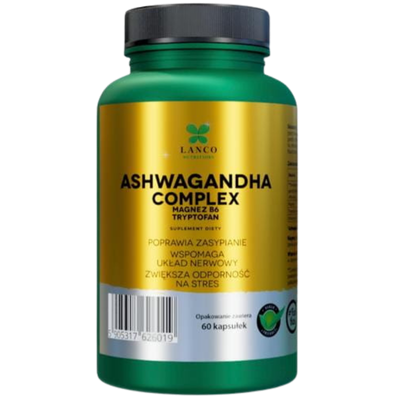 Lanco Nutritions Ashwagandha Complex - 60 kapsułek