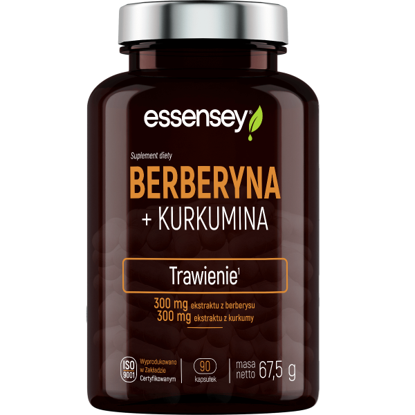Berberine + Curcumin in 90 capsules