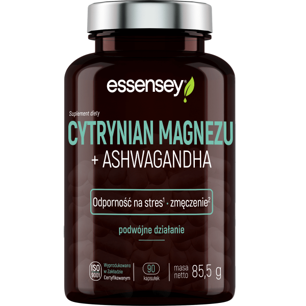 Magnesium Citrate + Ashwagandha in 90 capsules