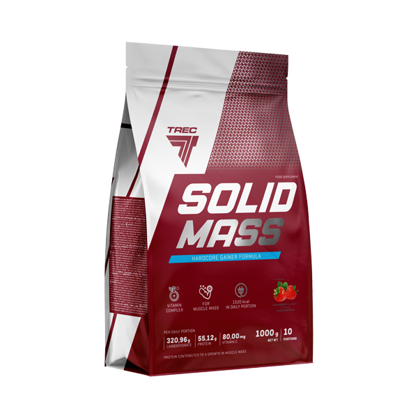 Gainer Solid Mass Strawberry