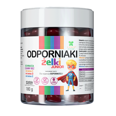 Odporniaki żelki junior - 60 żelek