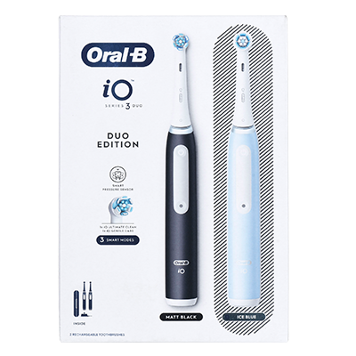 Szczoteczka Oral-B iO3 Duo Black&Blue