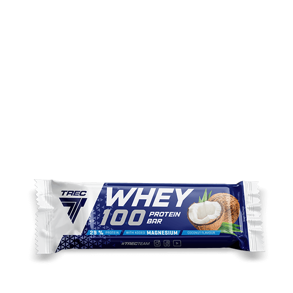 Baton proteinowy Whey 100 o smaku kokosowym
