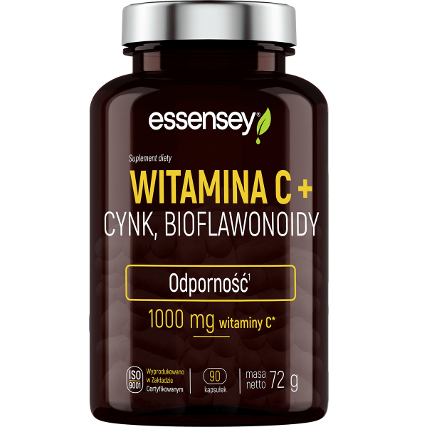 Witamina C + Cynk, Biaflowonoidy w 90 kapsułkach