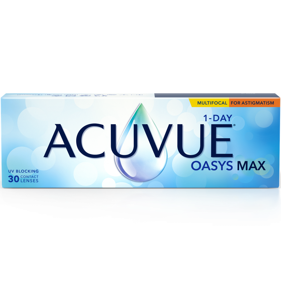 Soczewki kontaktowe ACUVUE® OASYS MAX 1-Day  MULTIFOCAL for ASTIGMATISM 30 szt.
