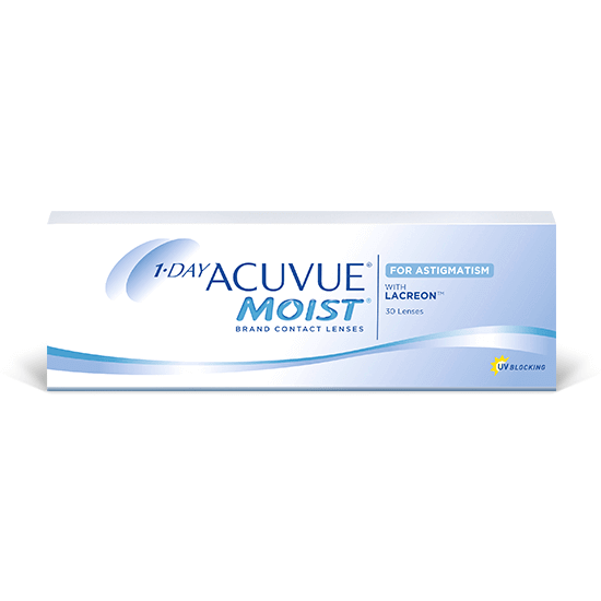 Soczewki kontaktowe 1-DAY ACUVUE® MOIST for ASTIGMATISM 30 szt.