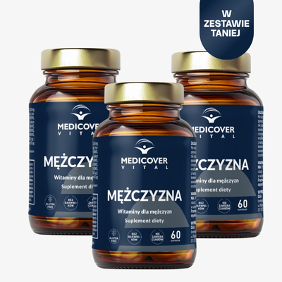 Zestaw witamin i minerałów Mężczyzna 3x60 kaps.