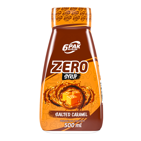 Syrop Zero Słony Karmel