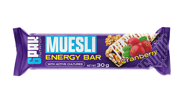 Baton muesli z żurawiną