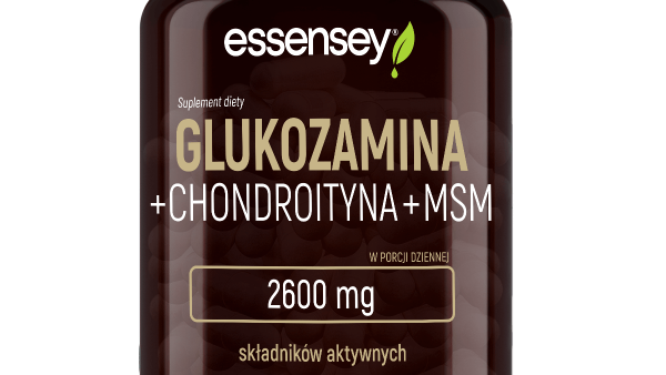 Glukozamina Chondroityna i MSM w 120 kapsułkach