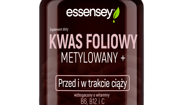 Kwas Foliowy Metylowany + w 90 kapsułkach