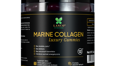 MARINE COLLAGEN Luxury Gummies owoce leśne - 60 żelek