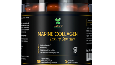 MARINE COLLAGEN Luxury Gummies pomarańcza - 100 żelek