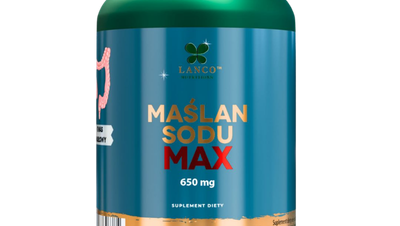 Lanco Nutritions Maślan Sodu Max - 60 kapsułek