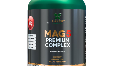 Lanco Nutritions Mag5 Premium Complex 60 kapsułek